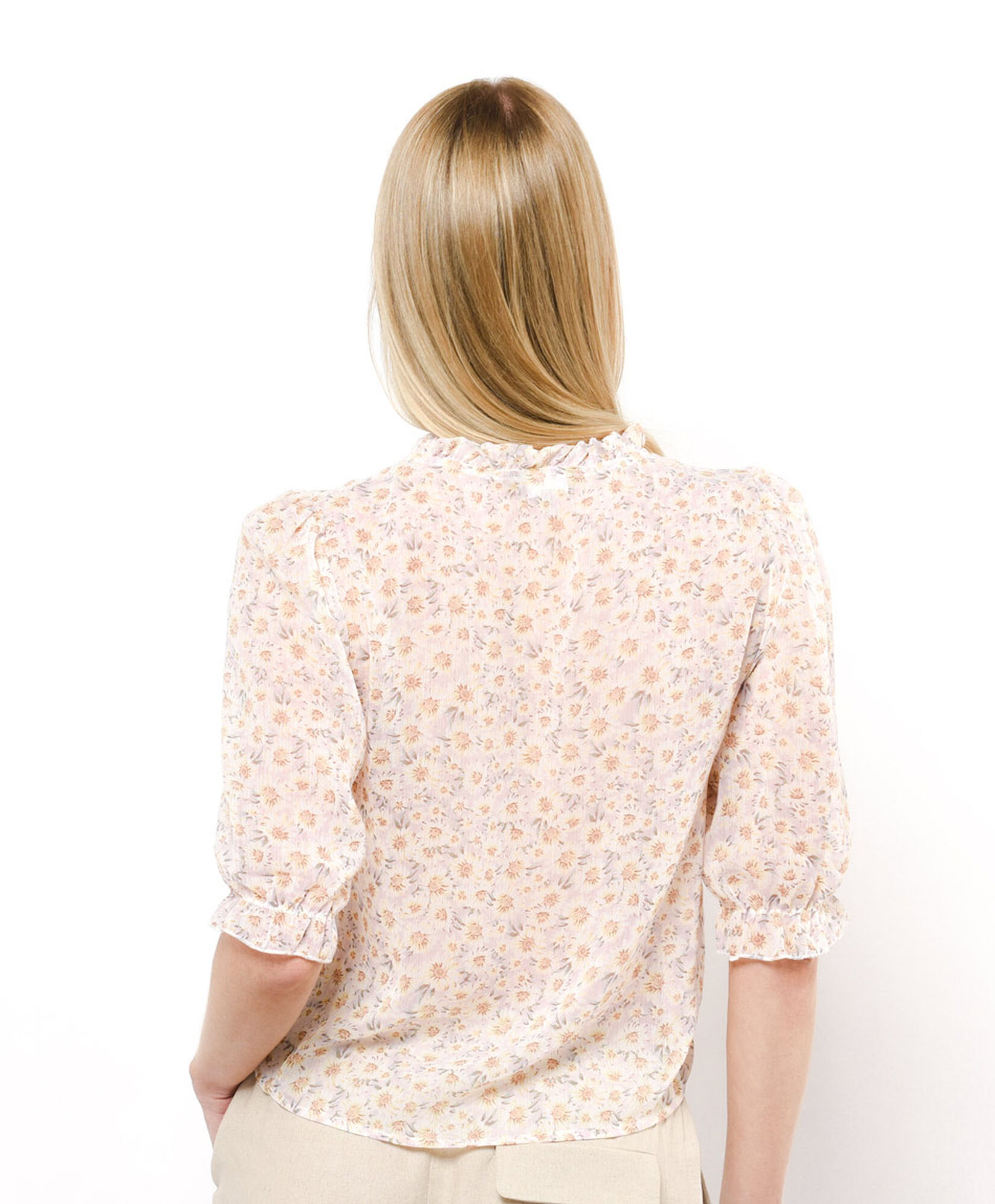 Blusa mujer florcitas boho Blusa mujer florcitas boho
