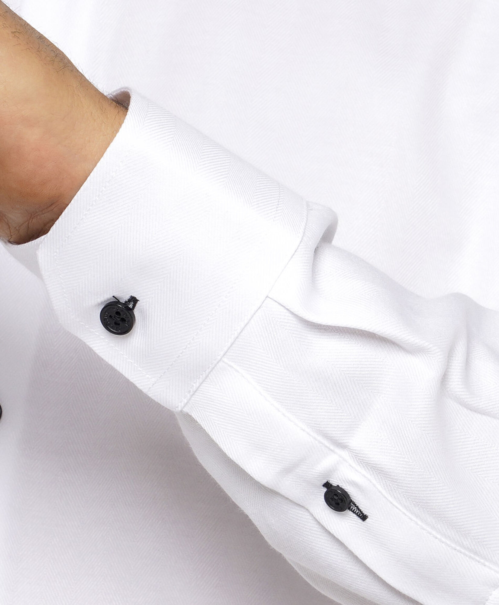 Camisa hombre botones negros Camisa hombre botones negros