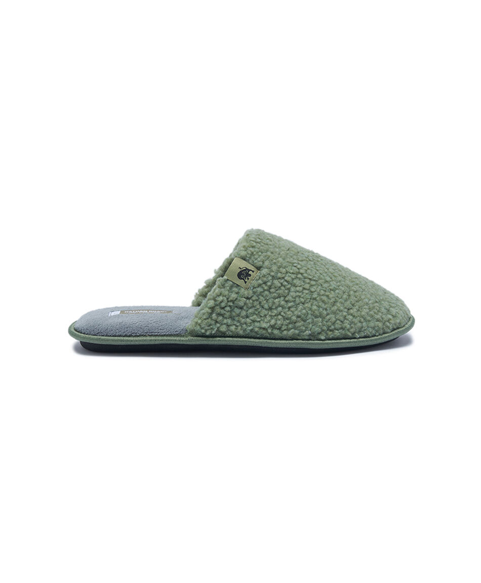 Pantufla hombre  chiporro verde