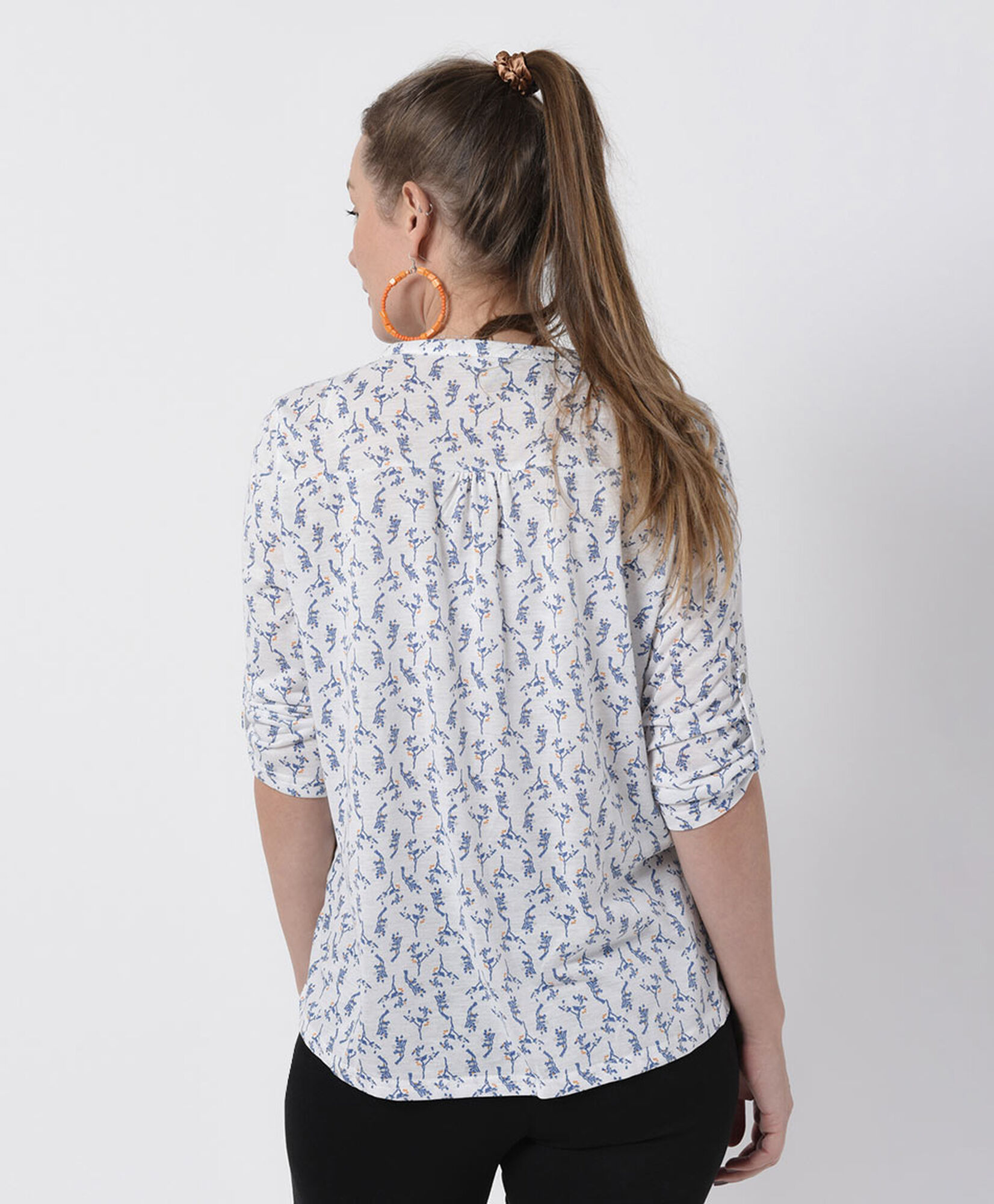 Polera mujer manga ajustable Polera mujer manga ajustable