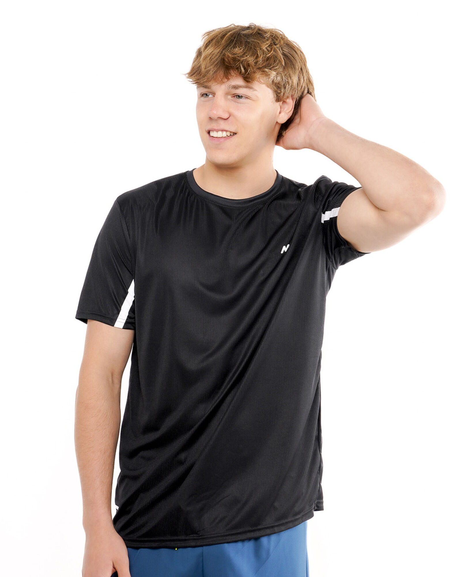 Polera deportiva hombre mini líneas Polera deportiva hombre mini líneas