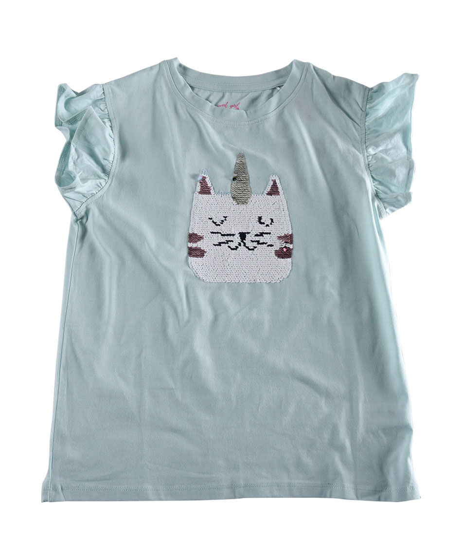 Polera lentejuela reversible