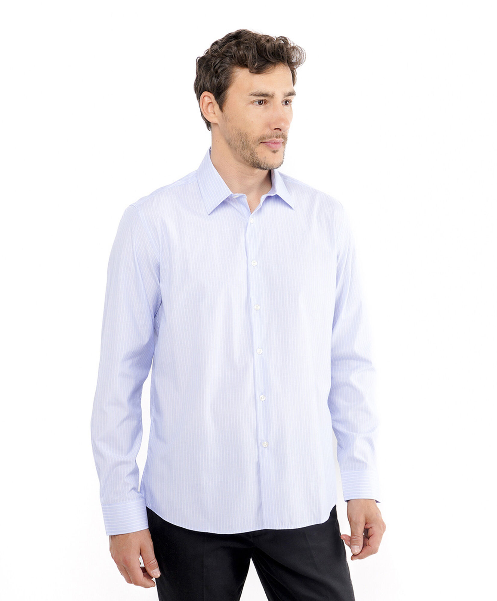 Camisa hombre formal líneas verticales Camisa hombre formal líneas verticales
