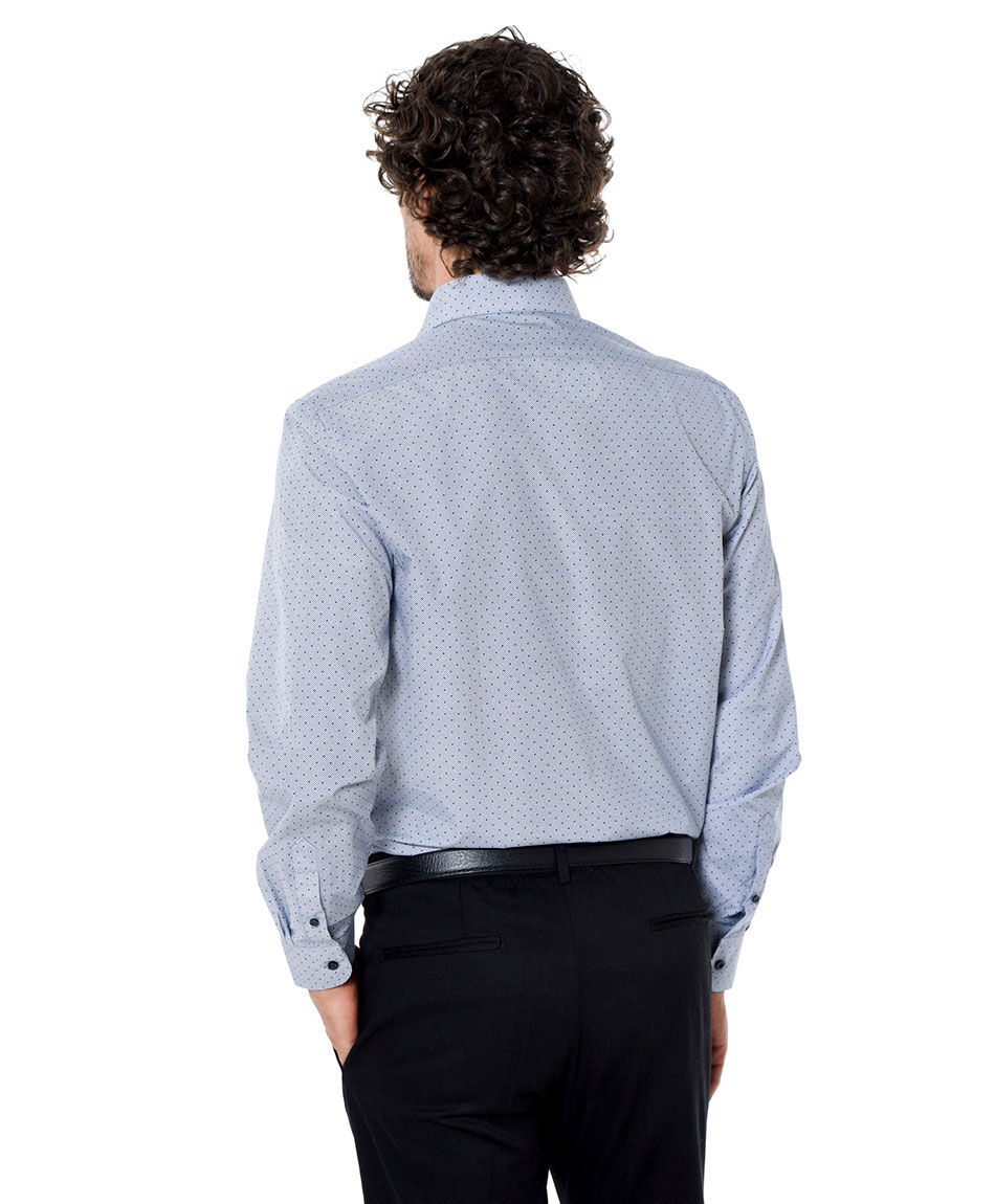 Camisa manga larga estampada