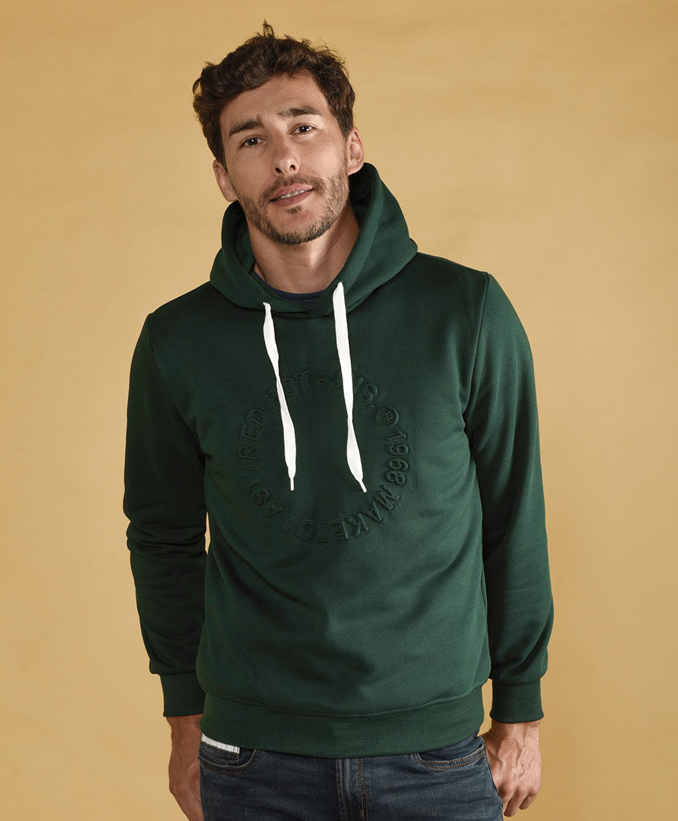 Poleron capucha  fashion