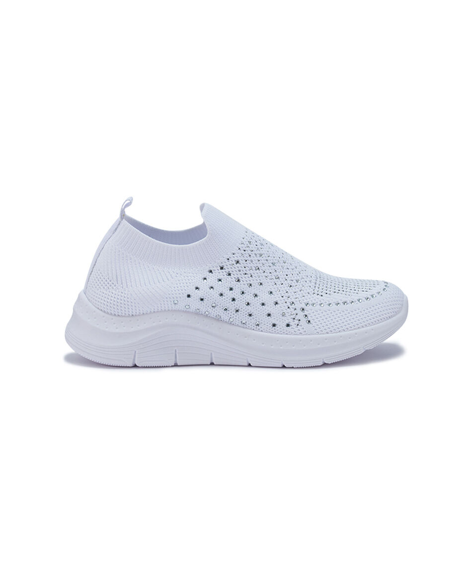 Zapatilla mujer de lona white