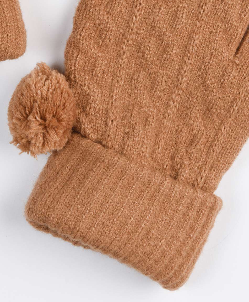 Guantes mujer pomp&oacute;n