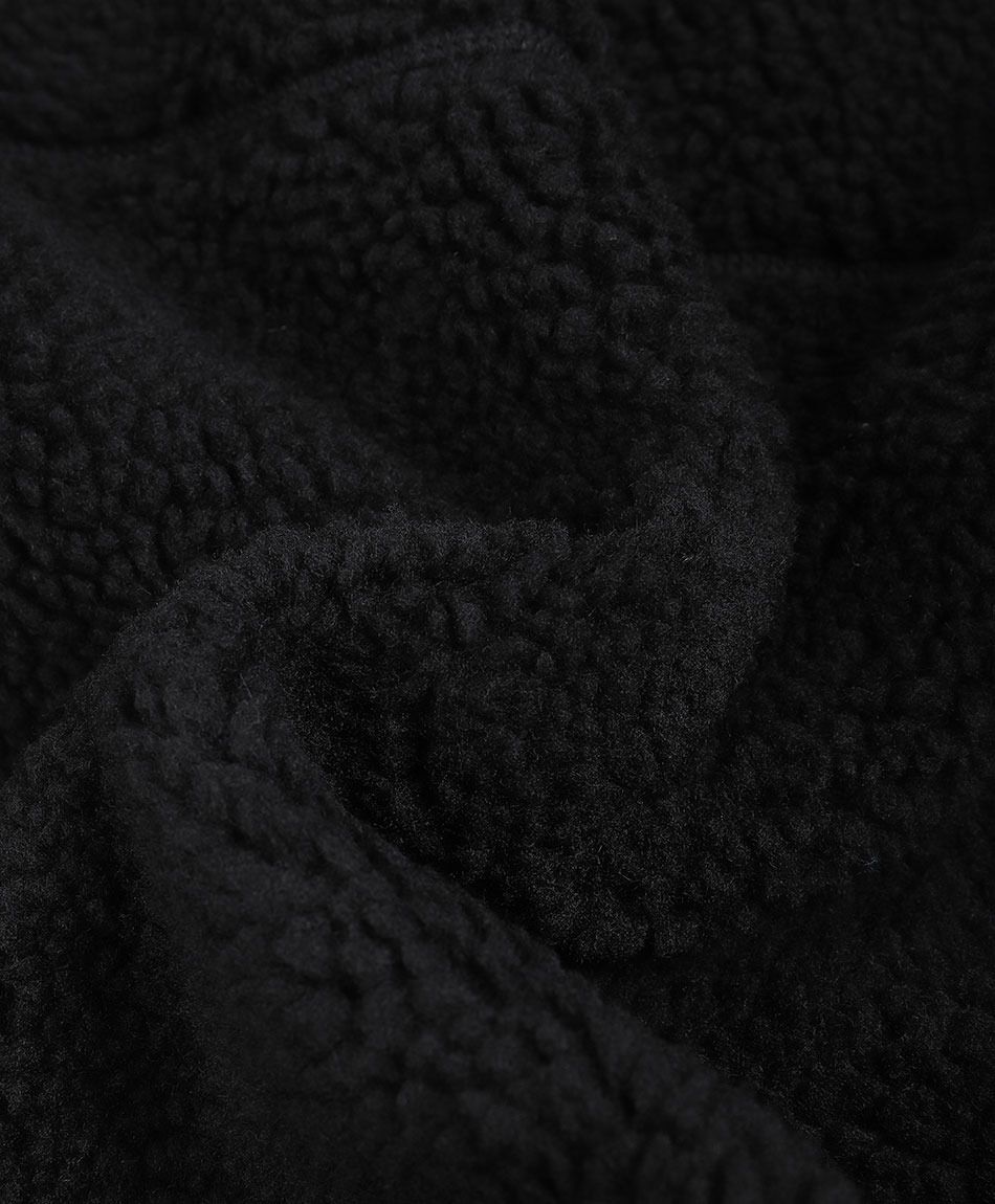 Chaqueta deportiva hombre sherpa negro