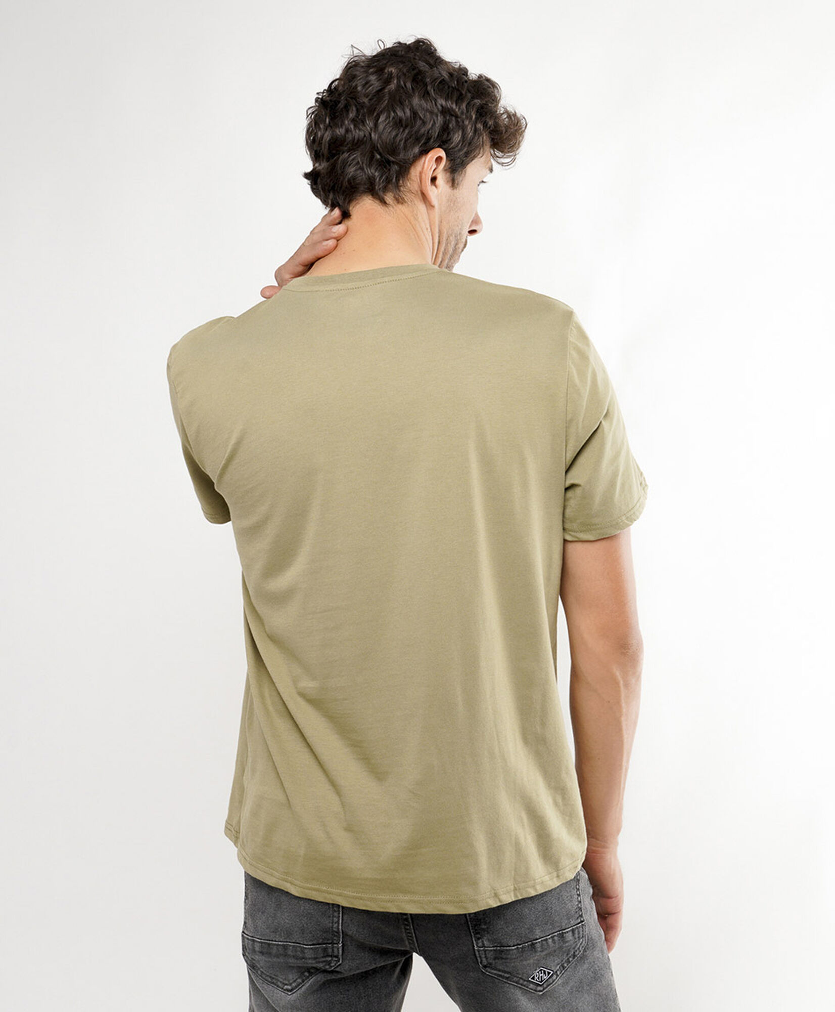 Polera hombre básica colores Polera hombre básica colores