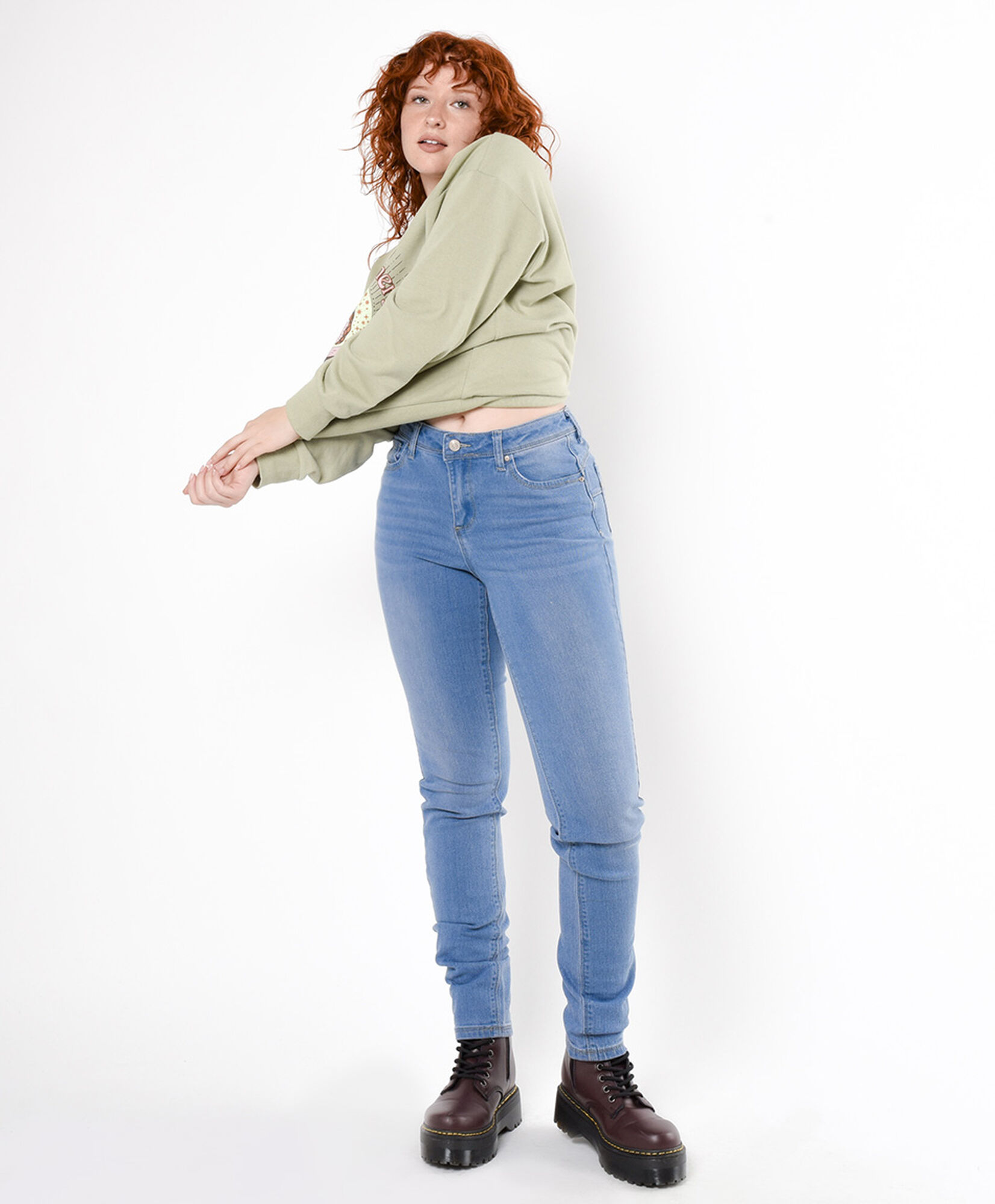 Jeans mujer liso skinny fit Jeans mujer liso skinny fit