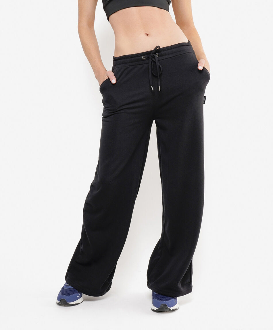 Pantal&oacute;n deportivo mujer liso wide