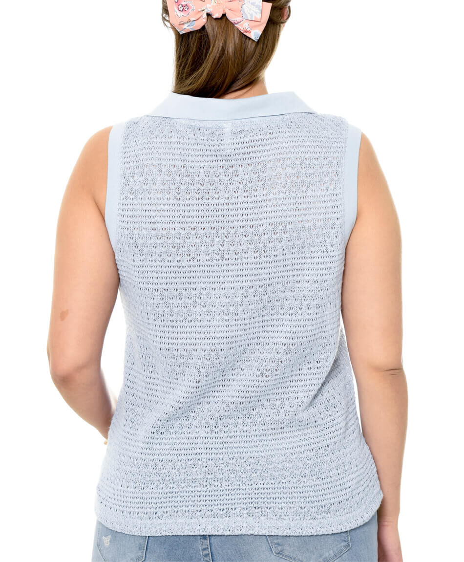 Polera jacqua cuello