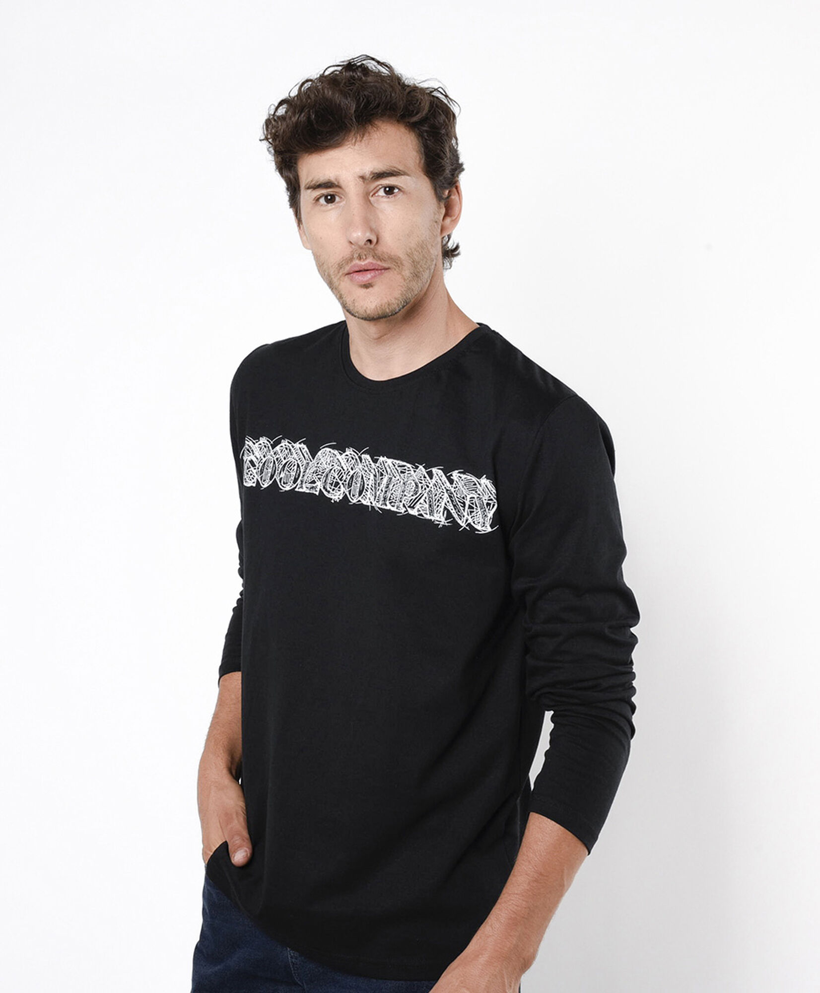 Polera hombre letras Polera hombre letras