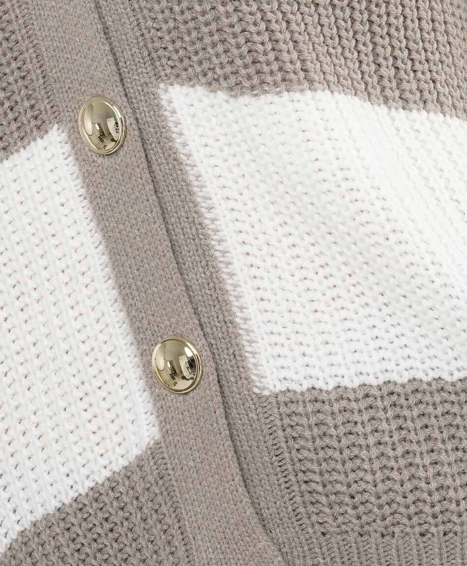 Cardigan mujer dise&ntilde;o rayas