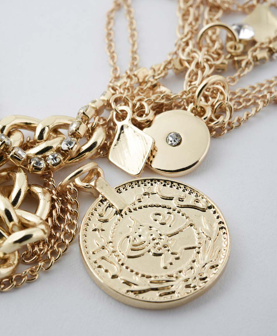 Collar mujer a capas 1 pieza