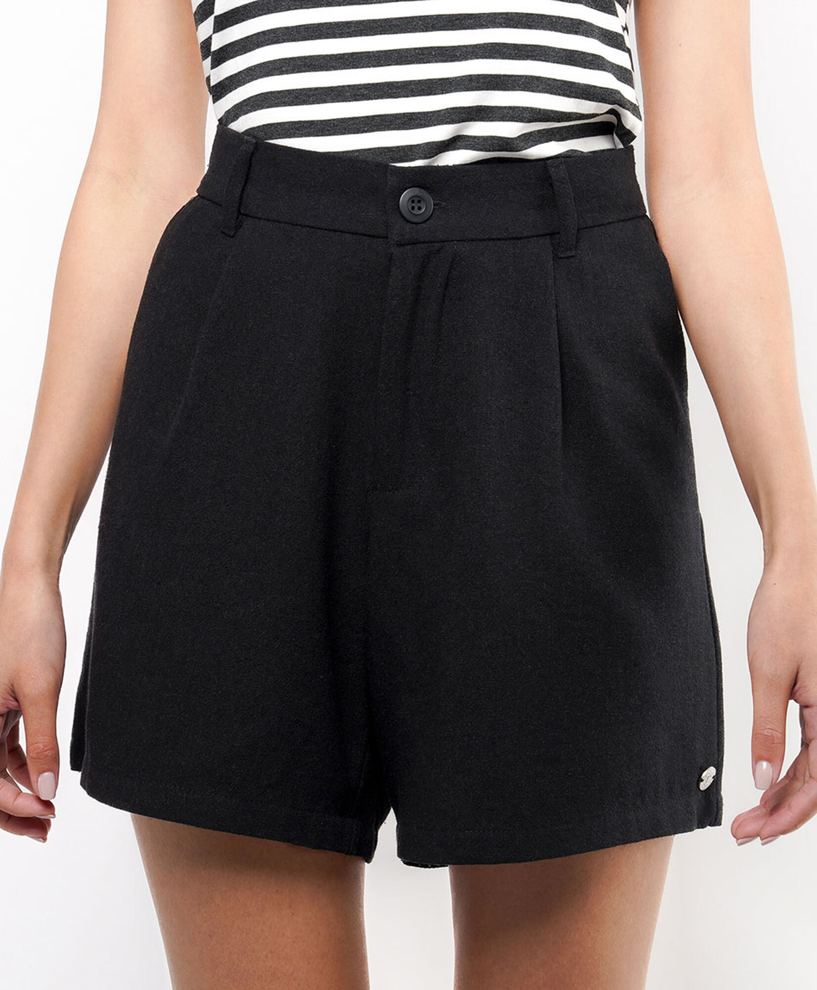 Short mujer lino clásico Short mujer lino clásico