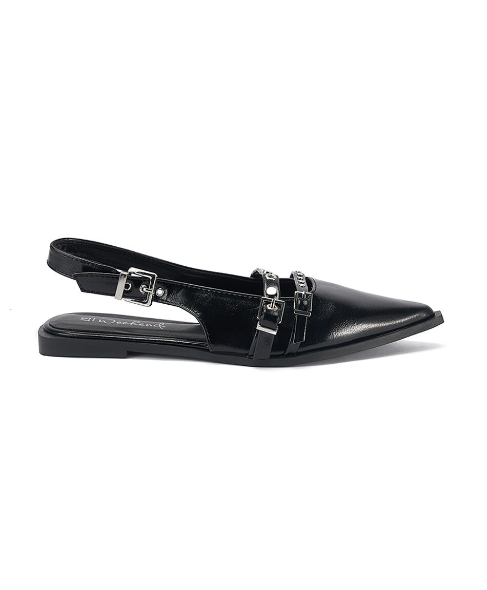 Zapato mujer hebillas black