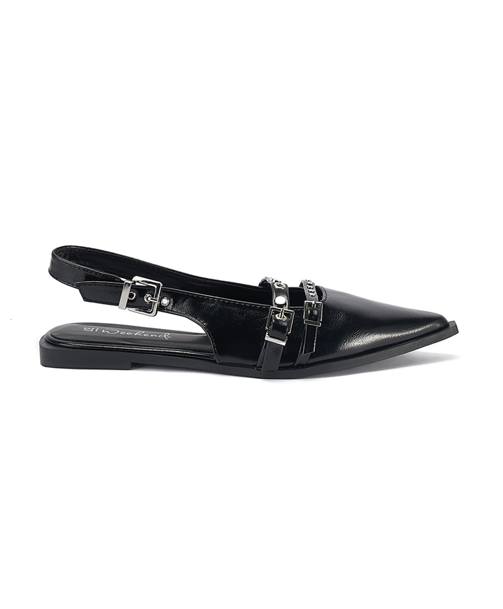 Zapato mujer hebillas black Zapato mujer hebillas black