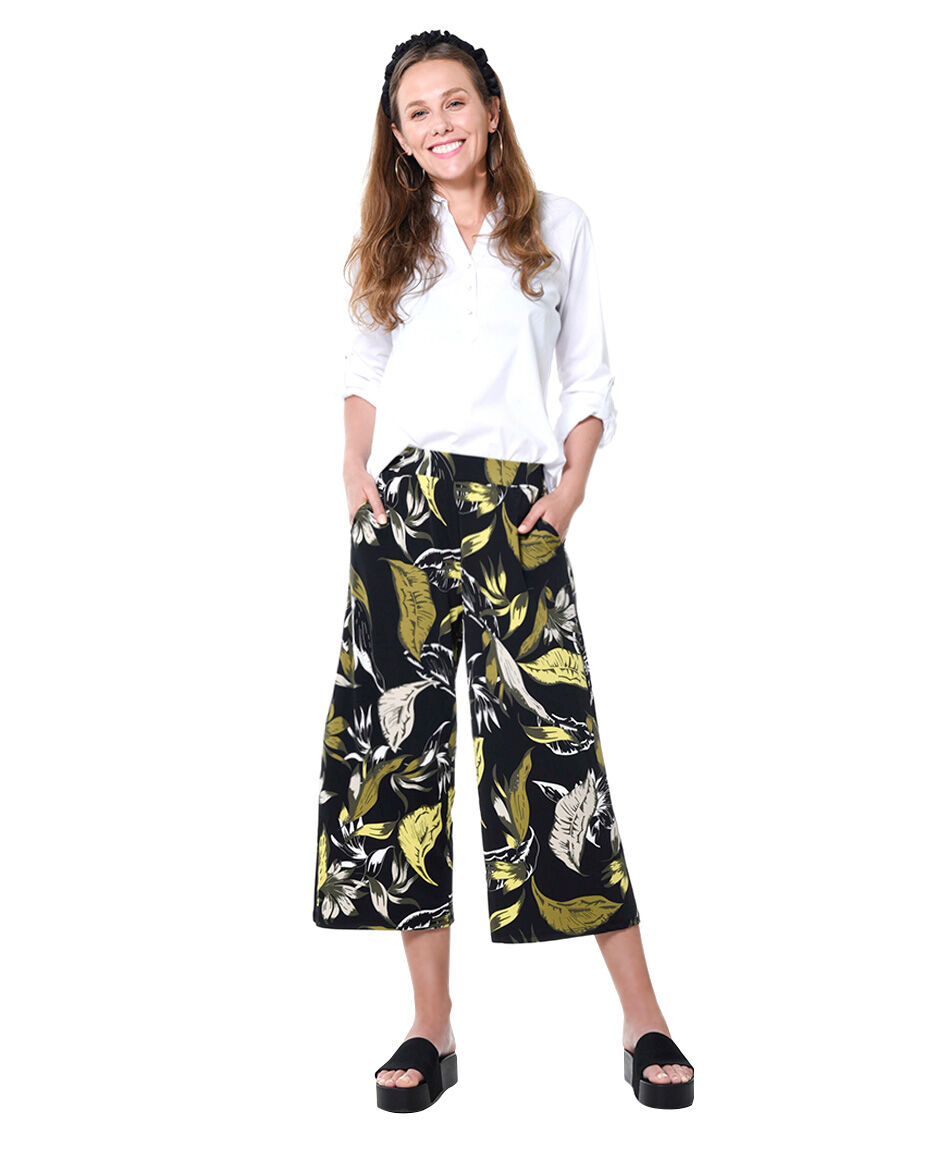 Falda pantalon print