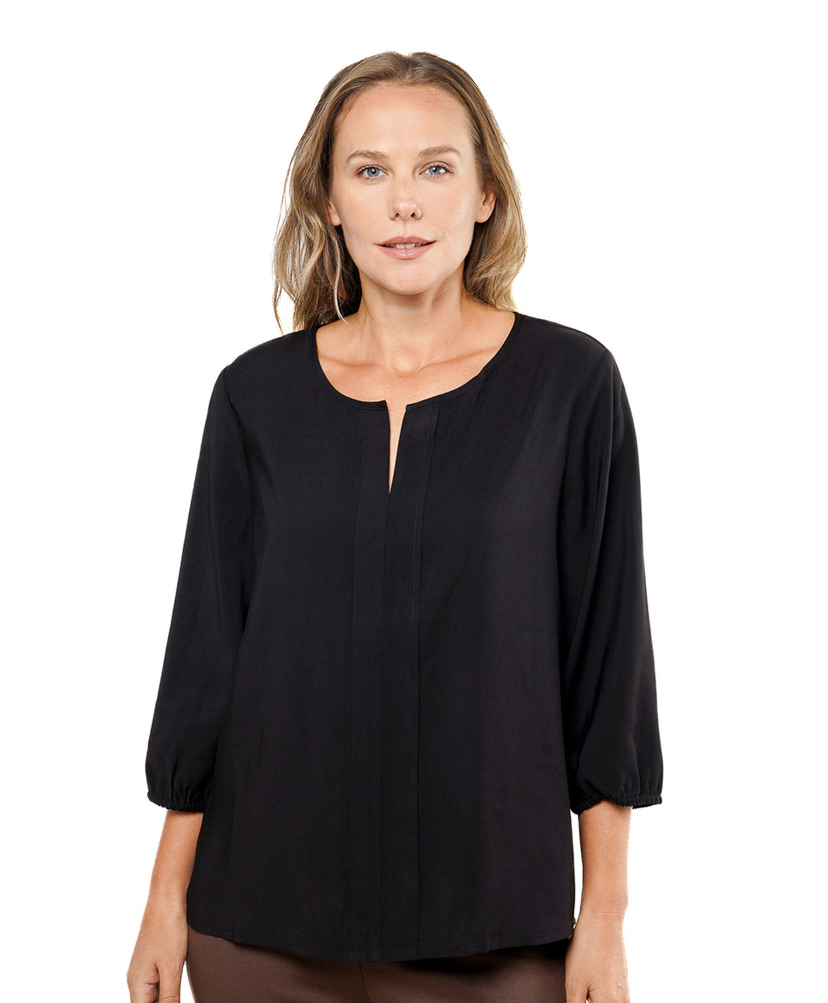 Blusa mujer plisado frontal Blusa mujer plisado frontal