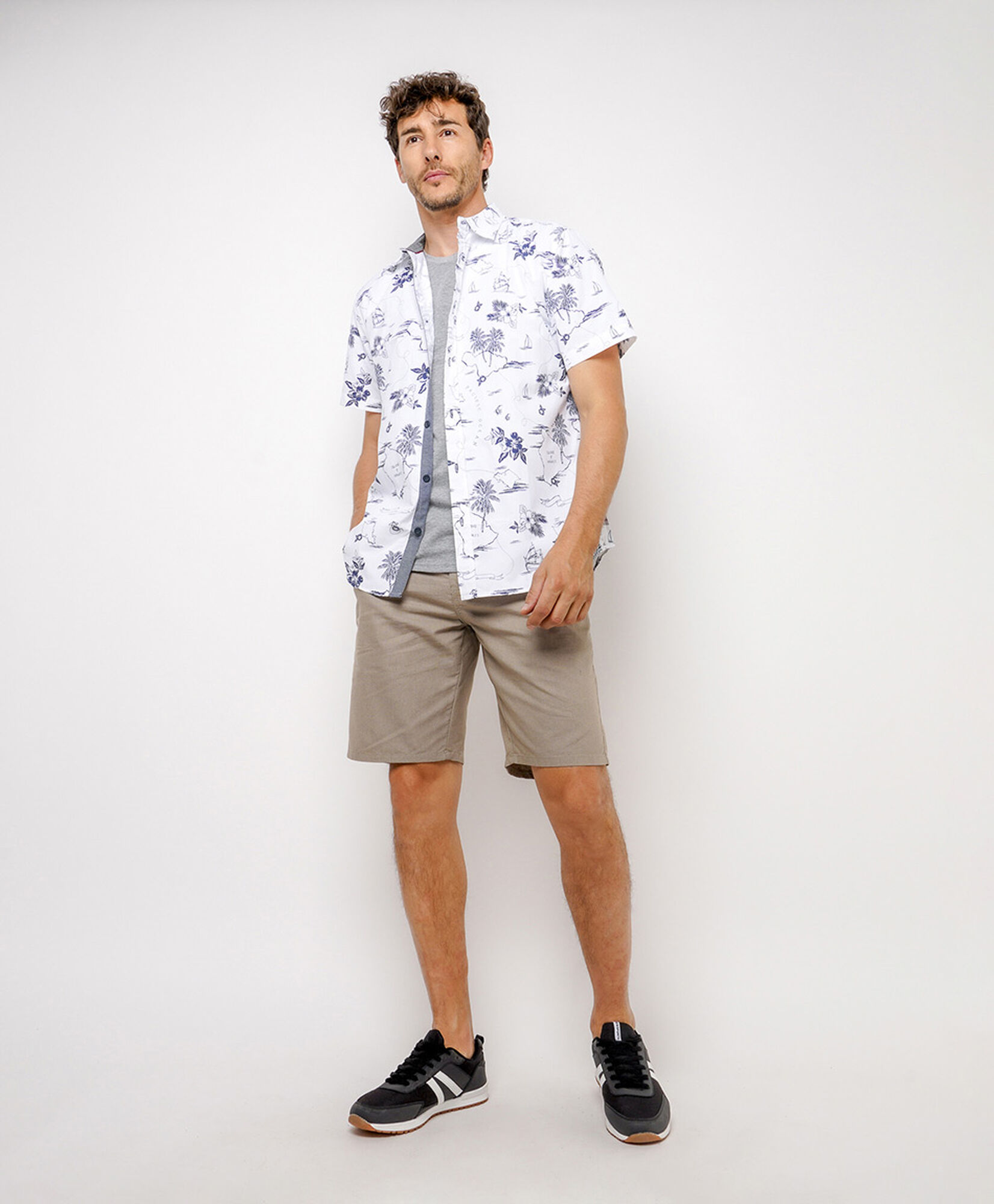 Camisa hombre diseño hawaii Camisa hombre diseño hawaii