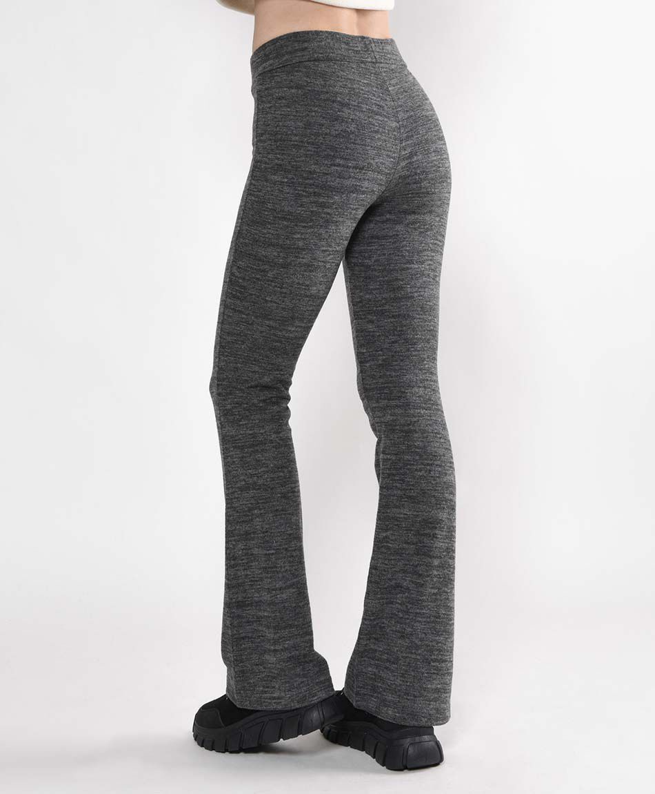 Pantal&oacute;n mujer jaspeado flare