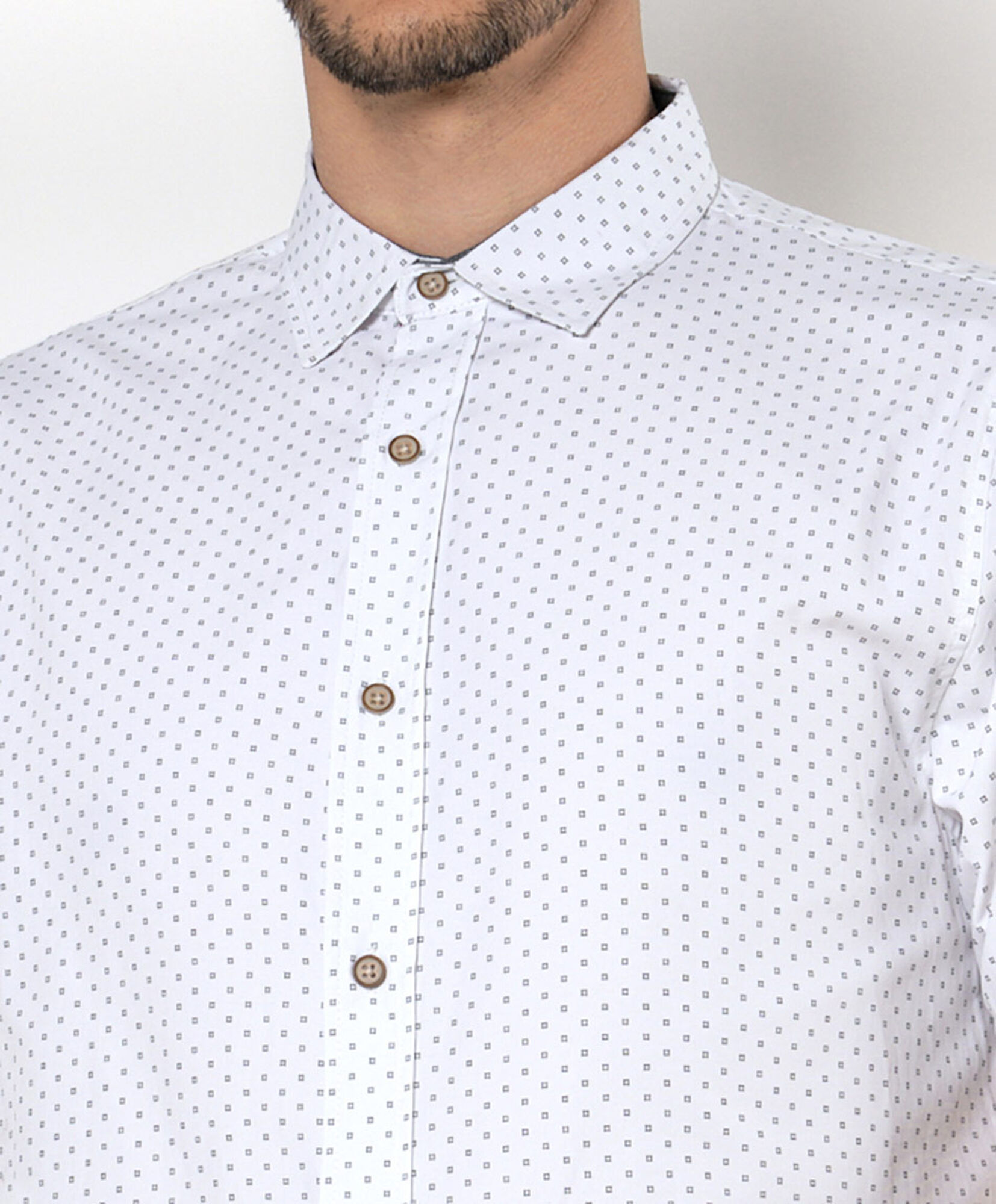 Camisa hombre cuadritos manga corta Camisa hombre cuadritos manga corta