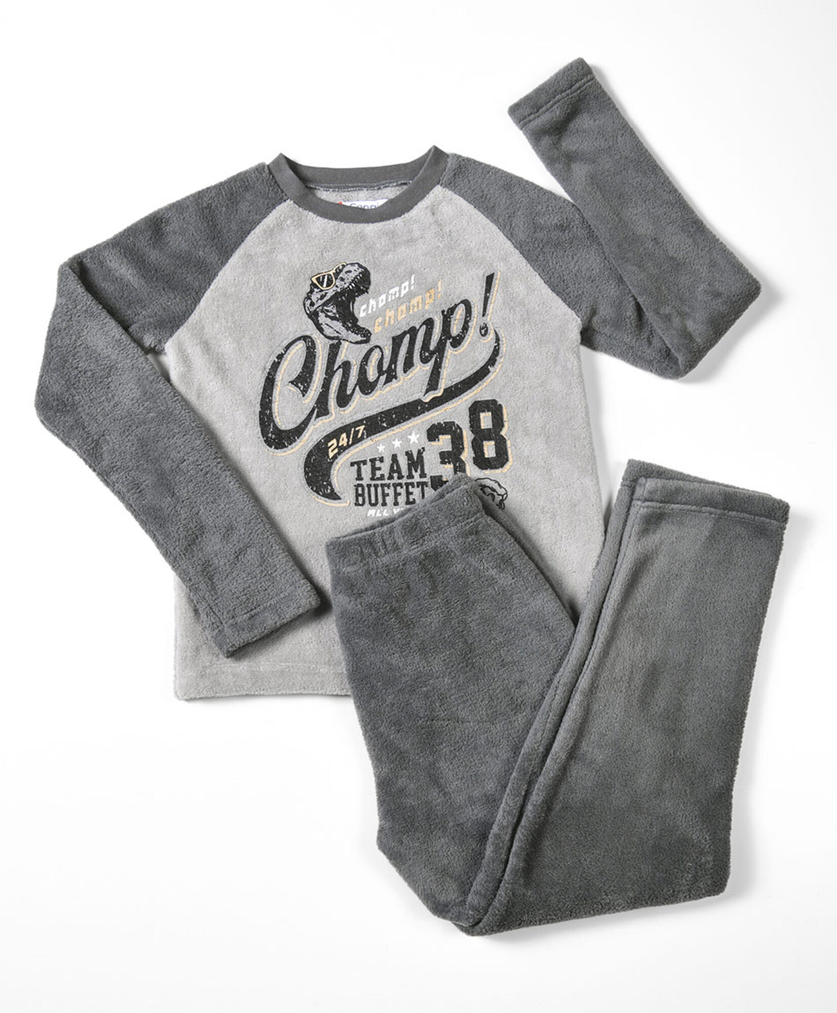 Pijama niño coral dinosaurio Pijama niño coral dinosaurio