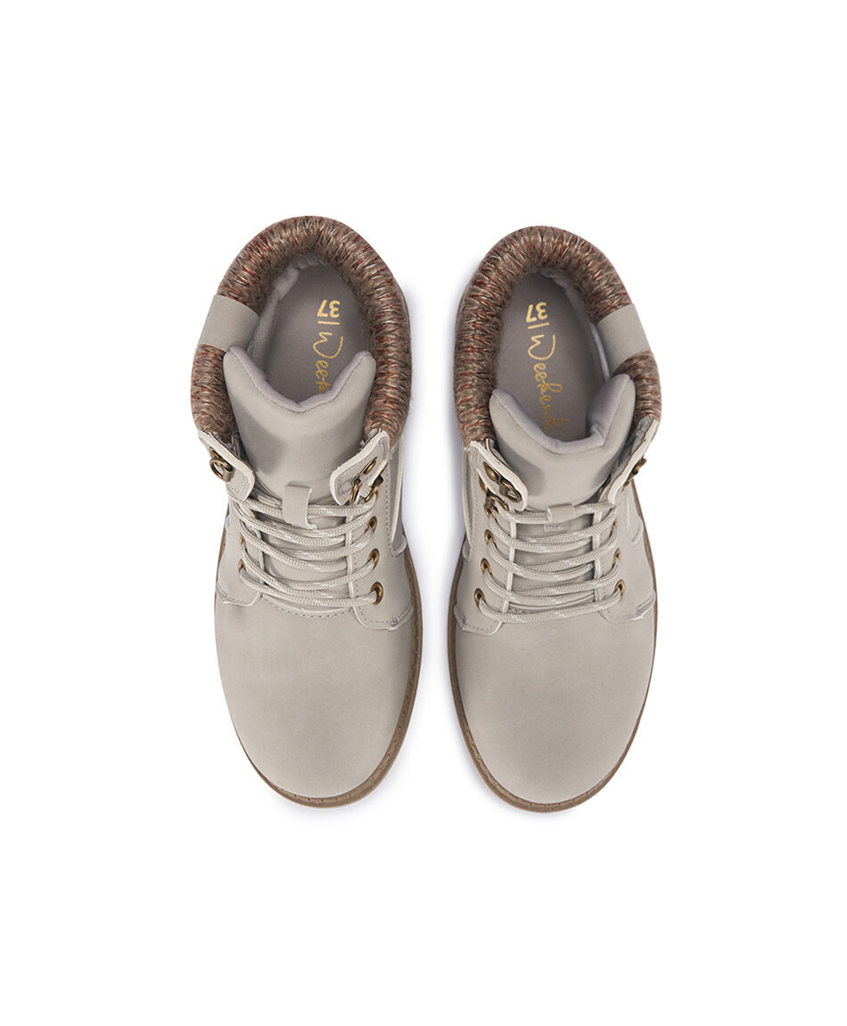 Bot&iacute;n mujer outdoor tejido