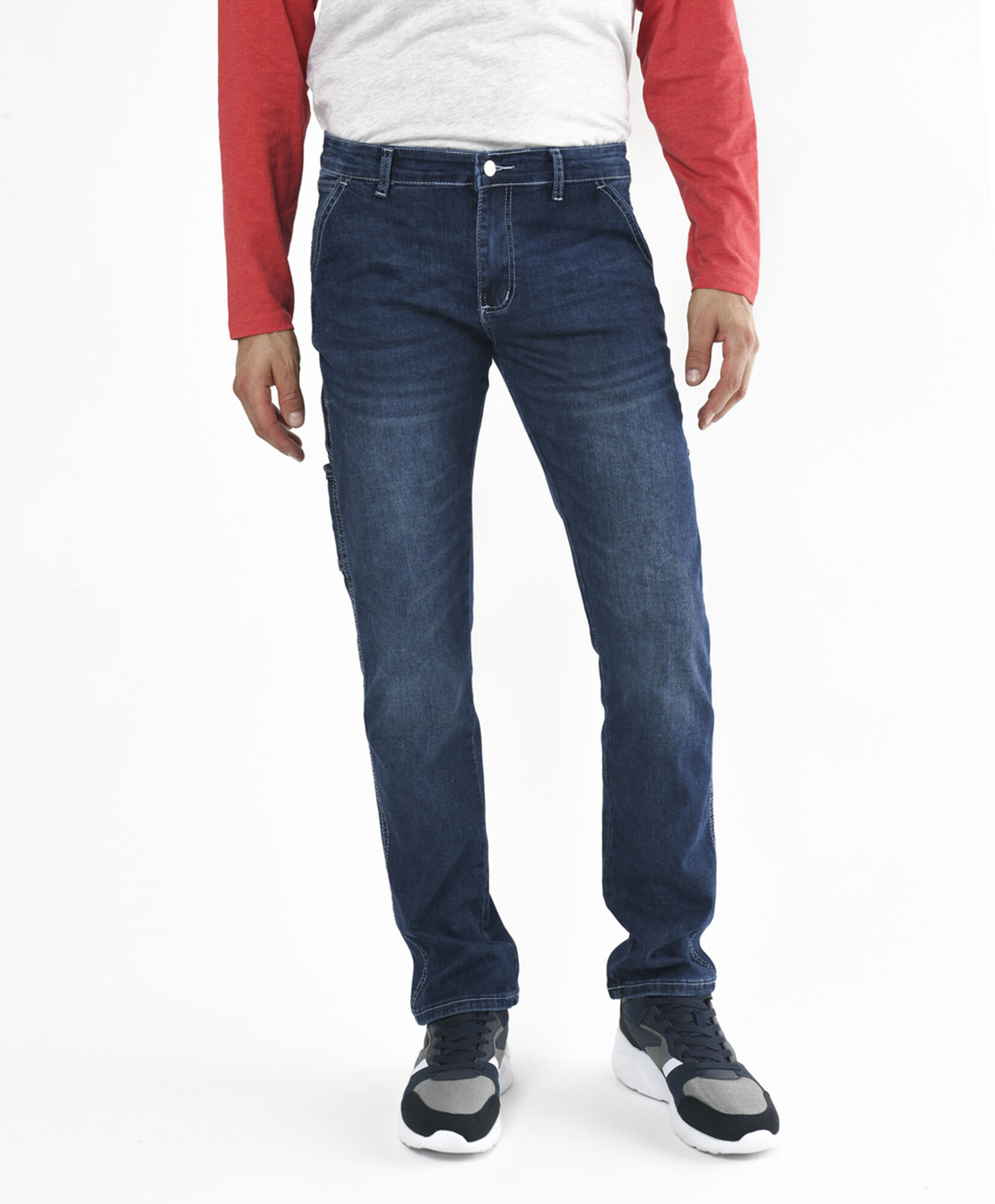 Jeans hombre cargo slim fit Jeans hombre cargo slim fit