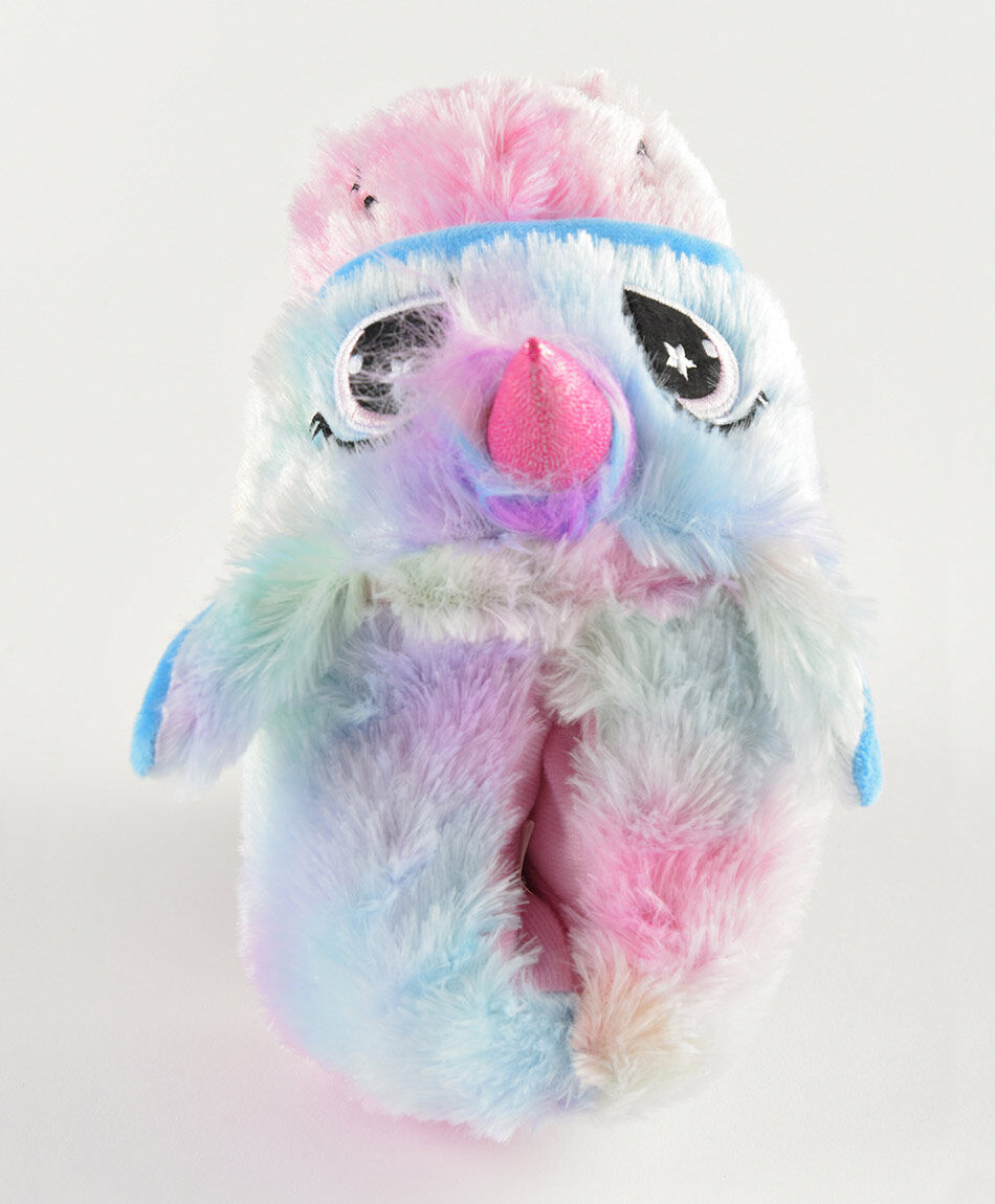 Pantufla infantil unicornio