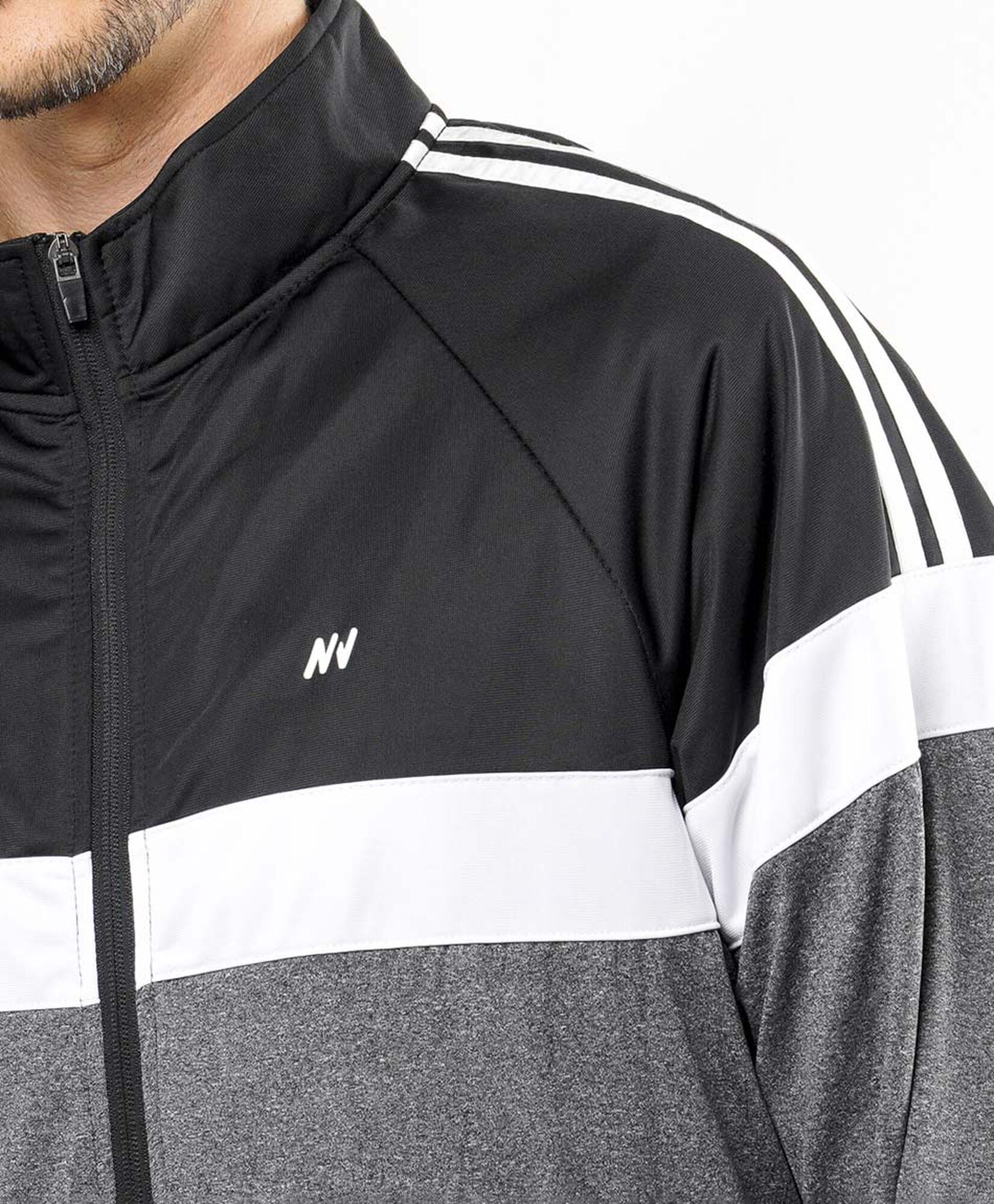 Polerón deportivo hombre tricolor Polerón deportivo hombre tricolor
