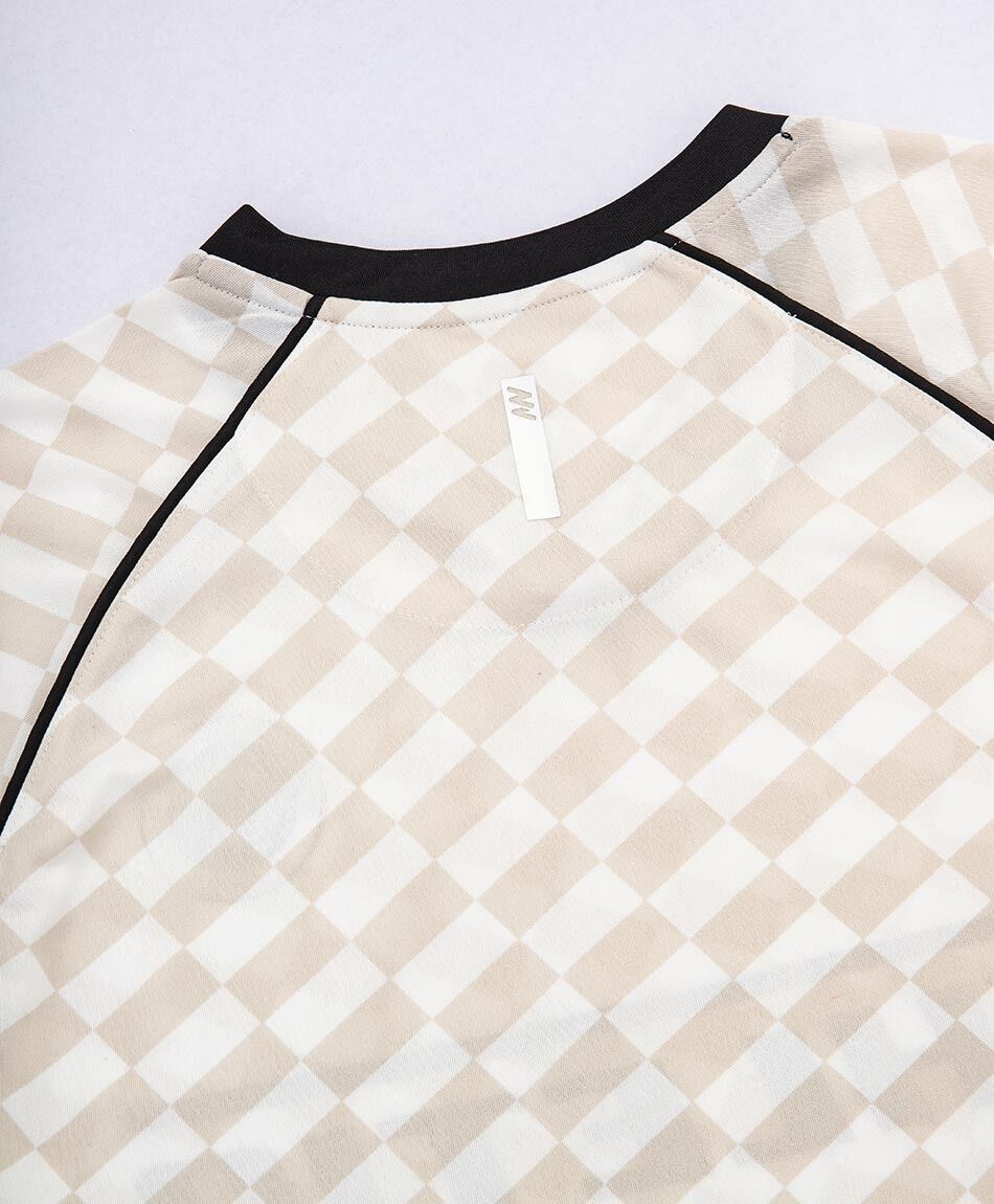 Polera deportiva hombre cuadros