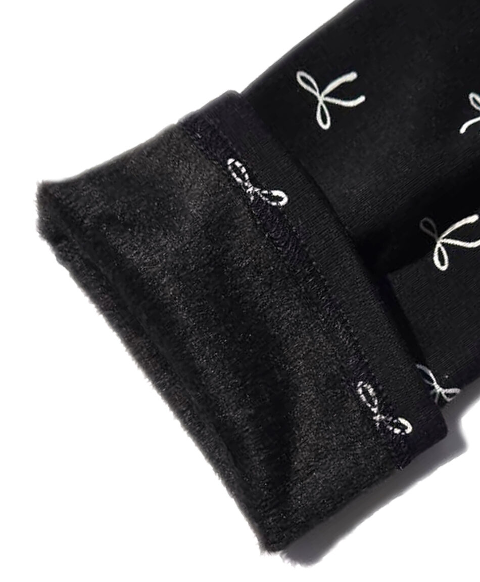 Leggins ni&ntilde;a forrada cintas