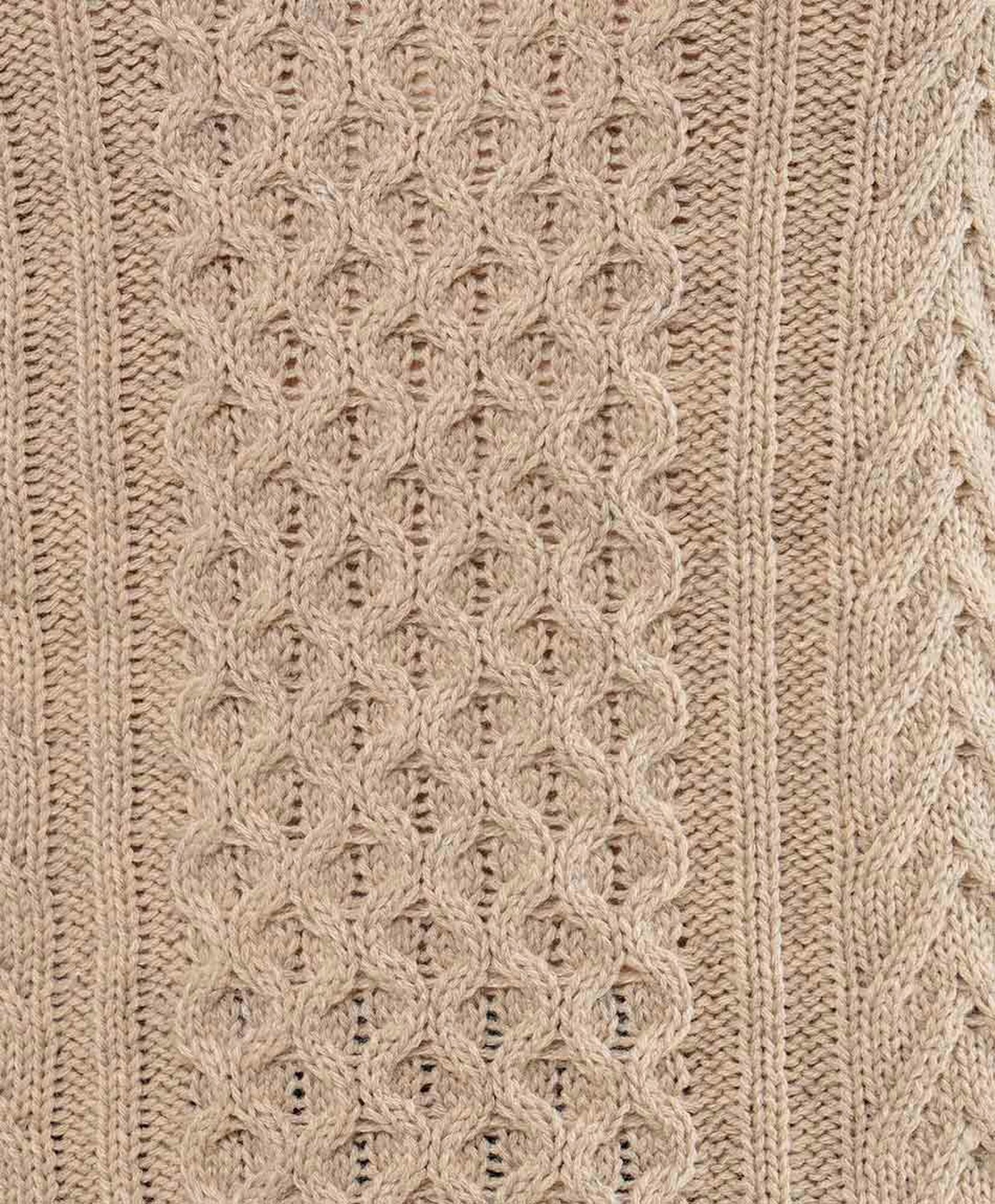 Sweater mujer trenzado extra largo Sweater mujer trenzado extra largo
