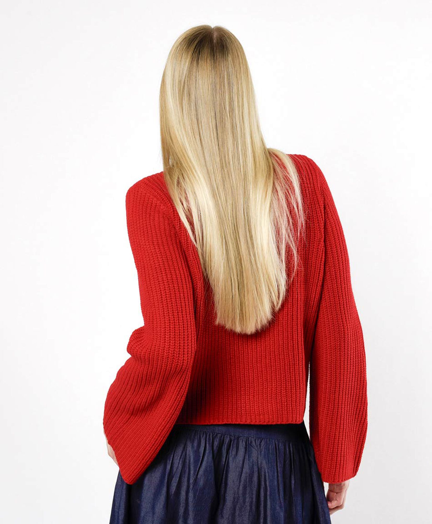 Sweater mujer manga ancha crop Sweater mujer manga ancha crop