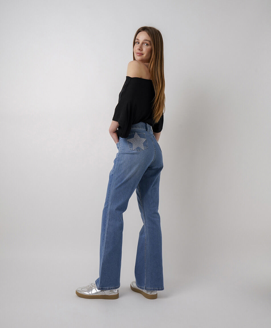 Jeans mujer flare