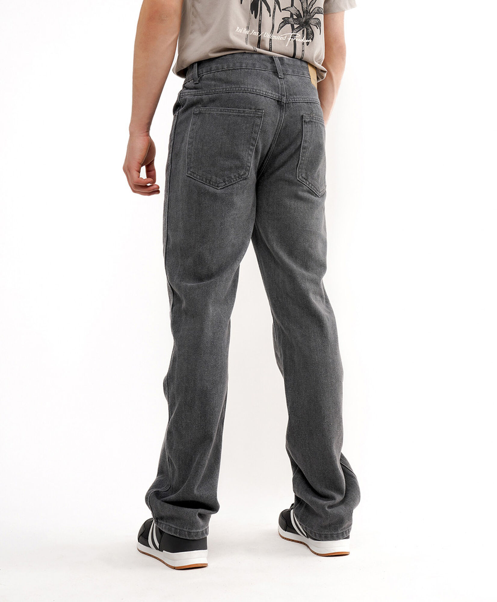 Jeans hombre gris recto Jeans hombre gris recto