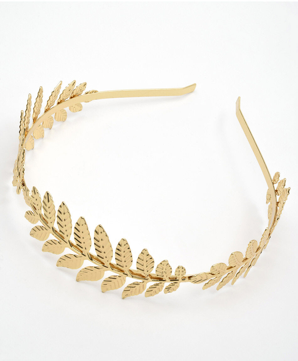 Cintillo mujer hojas