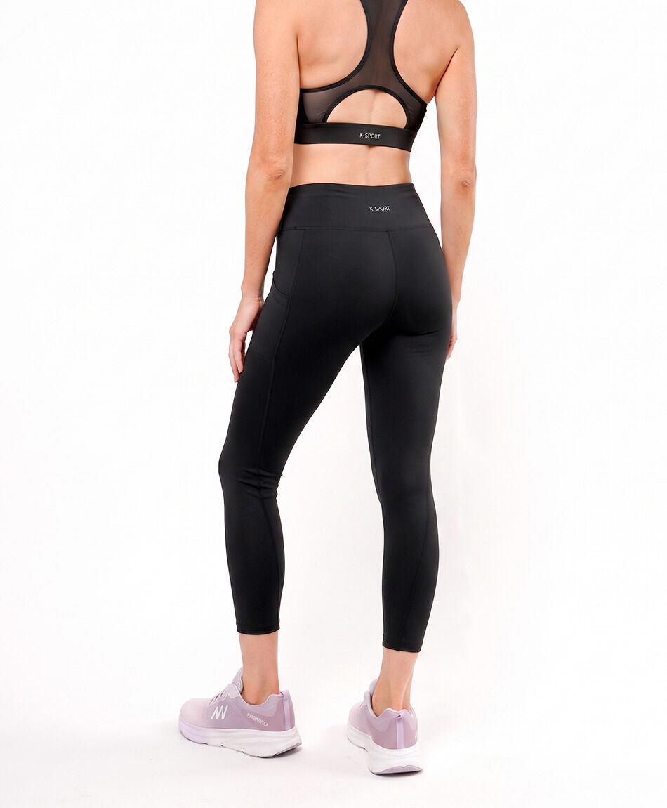 Calza deportiva mujer bolsillo lateral