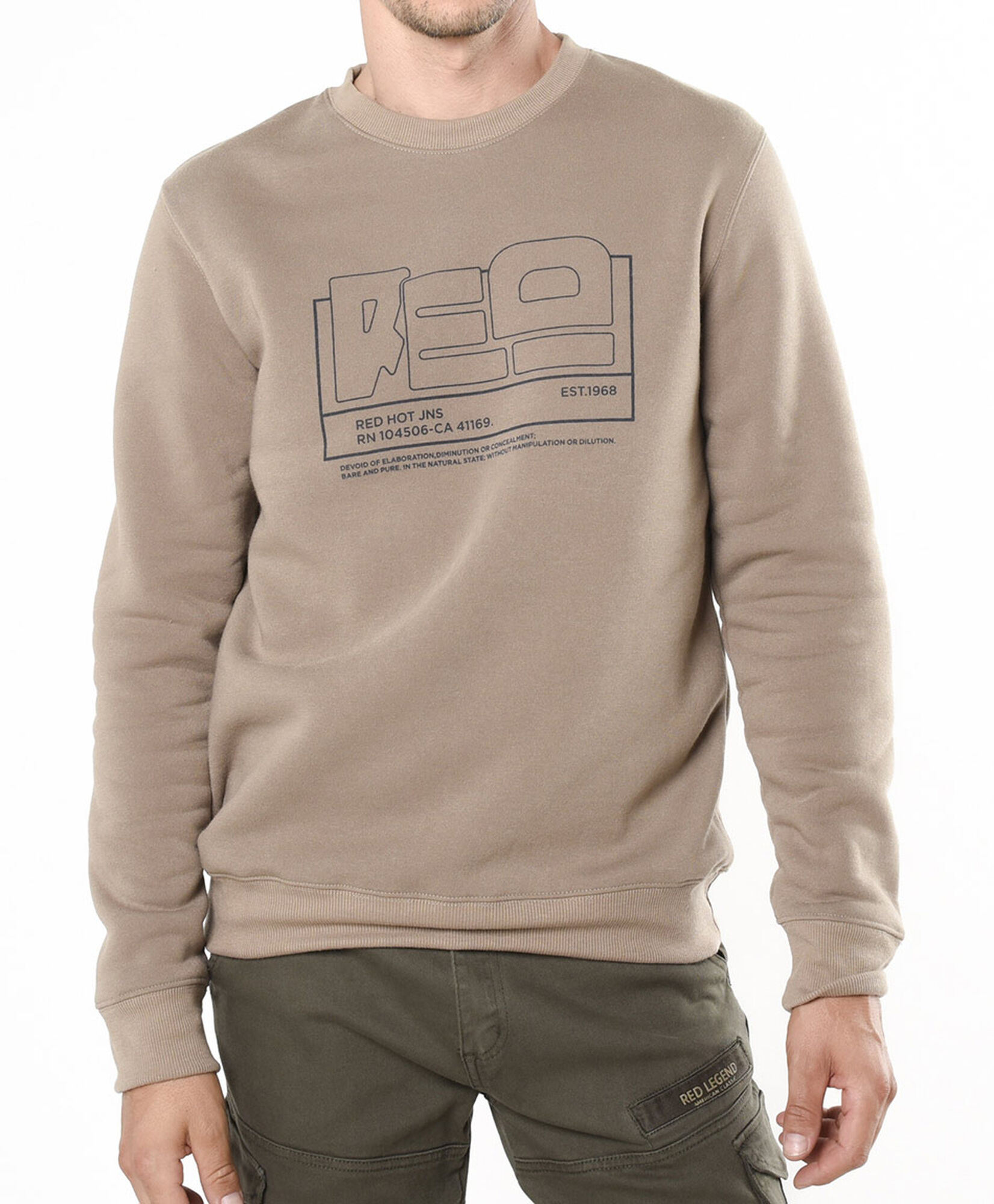 Polerón hombre cuadro Polerón hombre cuadro