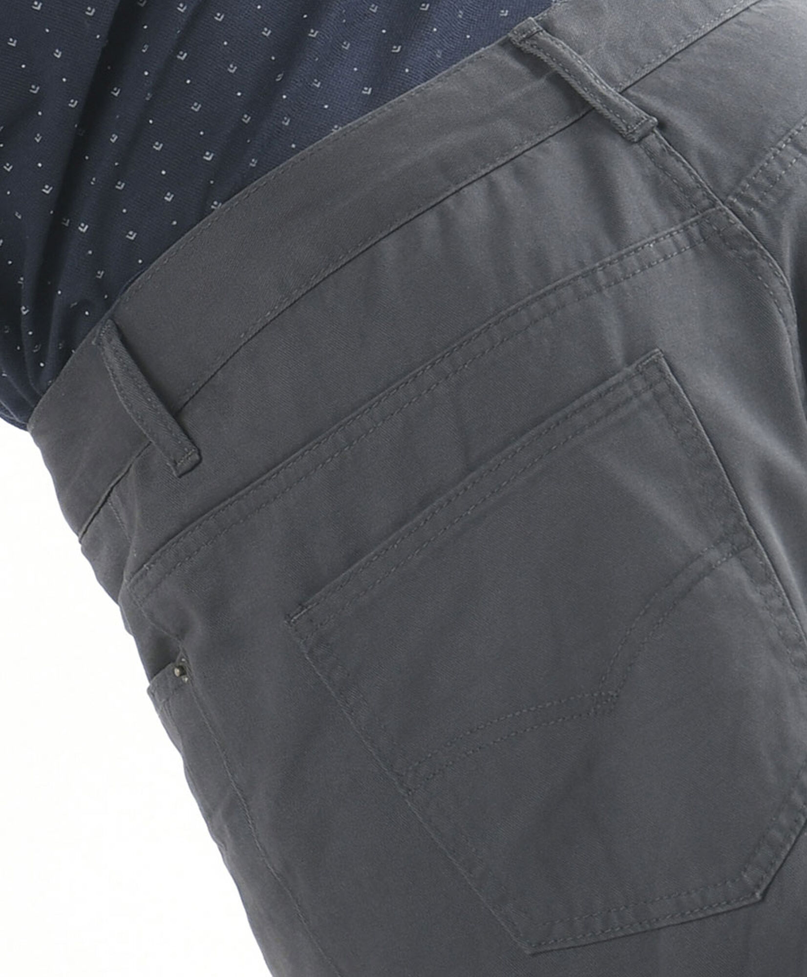 Pantalón hombre liso gris oscuro Pantalón hombre liso gris oscuro