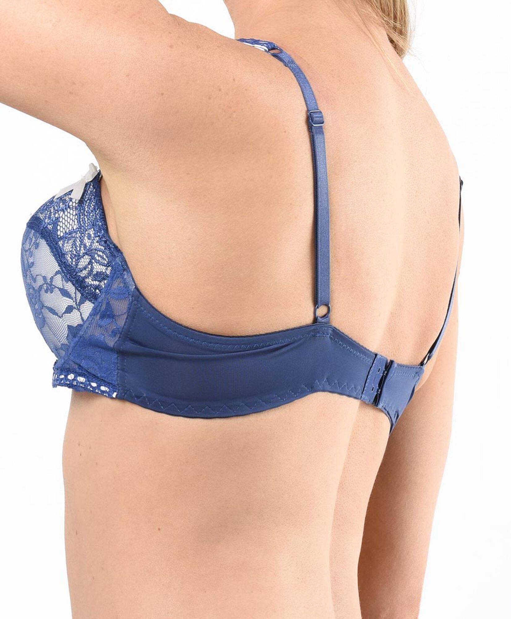 Sostén mujer encajes azul Sostén mujer encajes azul