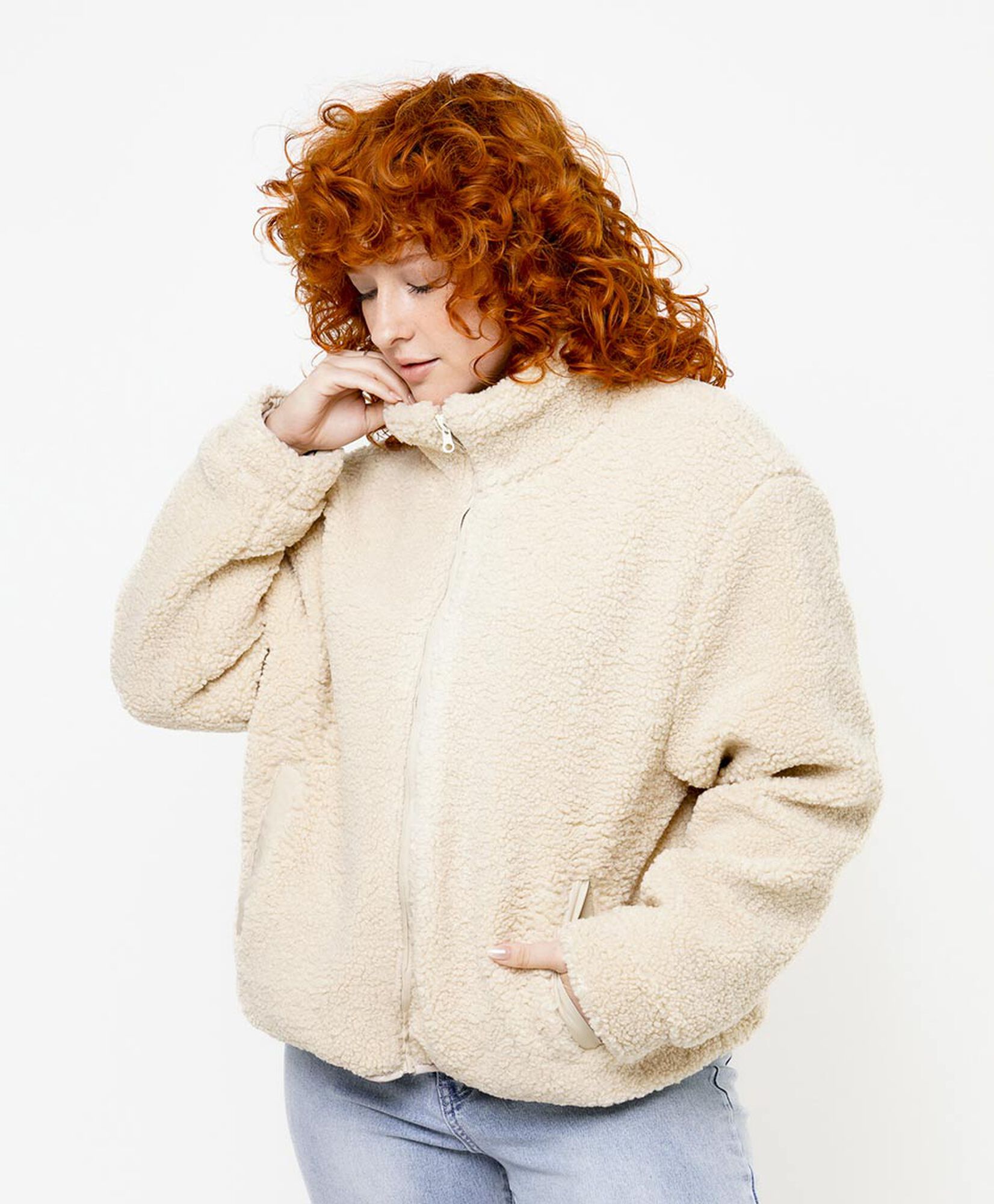 Chaqueta mujer chiporro oversize Chaqueta mujer chiporro oversize