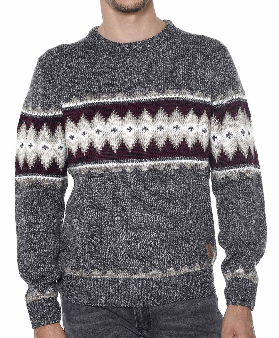 Sweater cuello redondo
