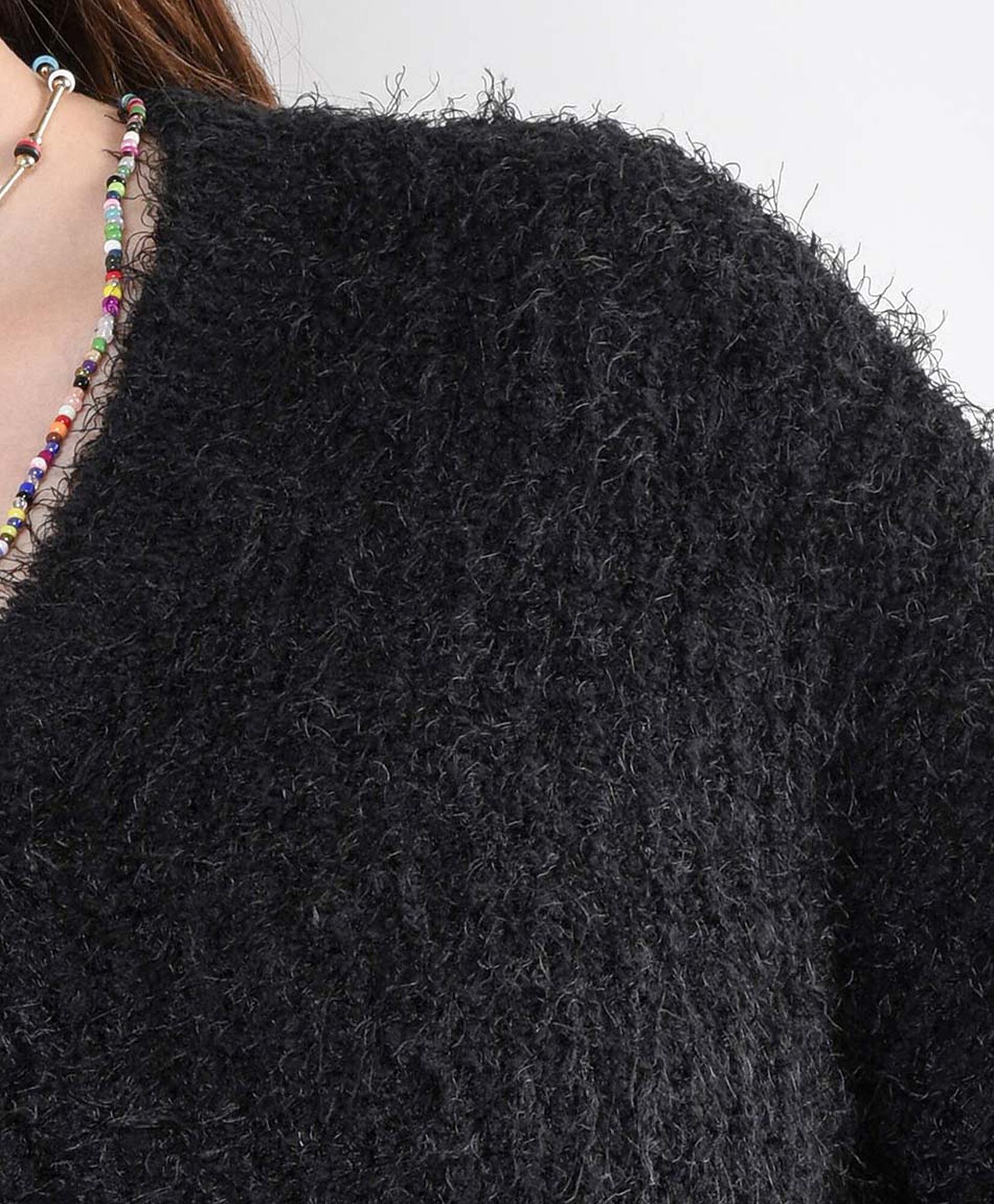Cardigan mujer corto pelitos Cardigan mujer corto pelitos