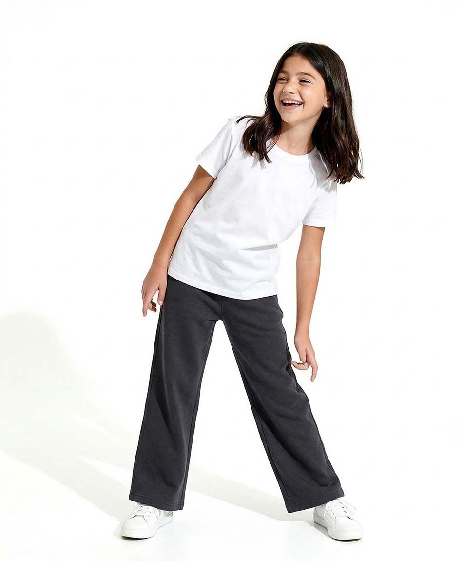 Pantal&oacute;n buzo ni&ntilde;a wide
