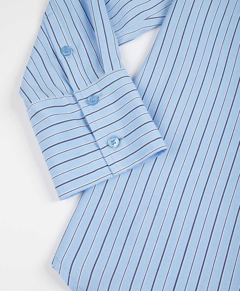 Blusa mujer rayas bicolor