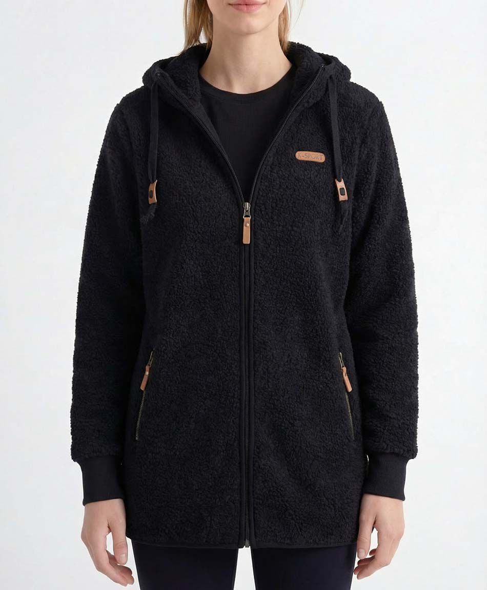 Chaqueta deportiva mujer chiporro black