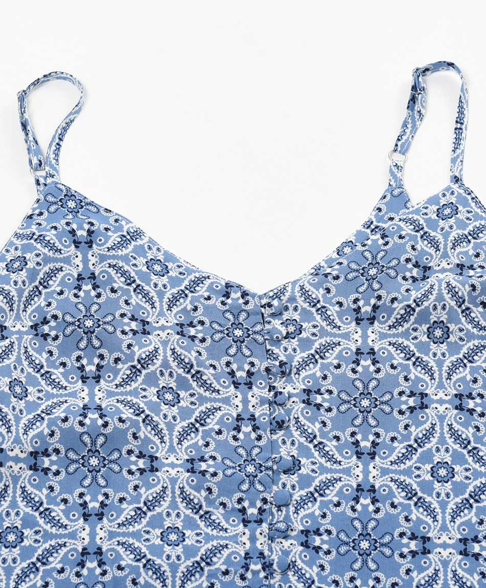 Blusa mujer estampada botones Blusa mujer estampada botones